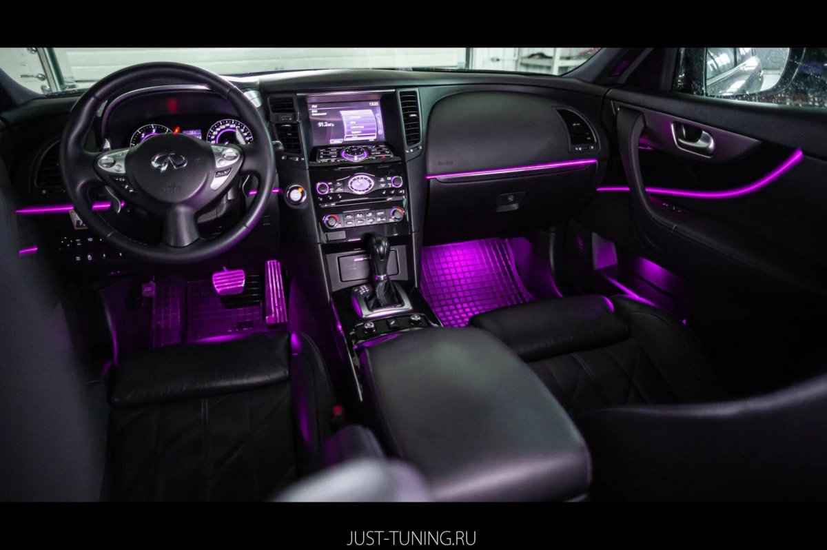 Infiniti qx70 салон