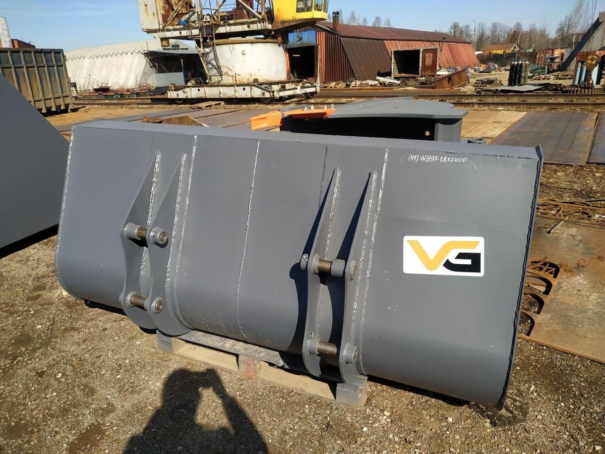 Ковш увеличенной емкости для фронтального погрузчика