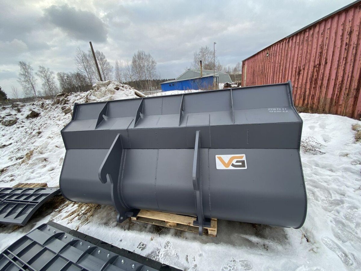 Увеличить ковш фронтального погрузчика