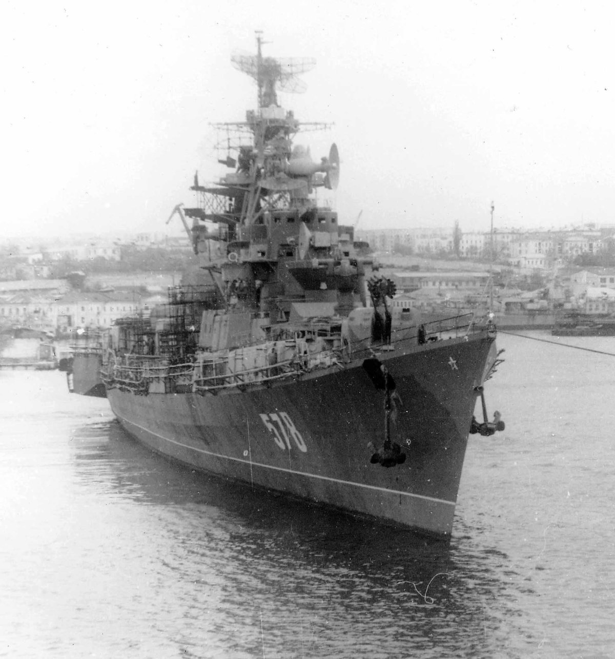 Гневный эсминец, 1958