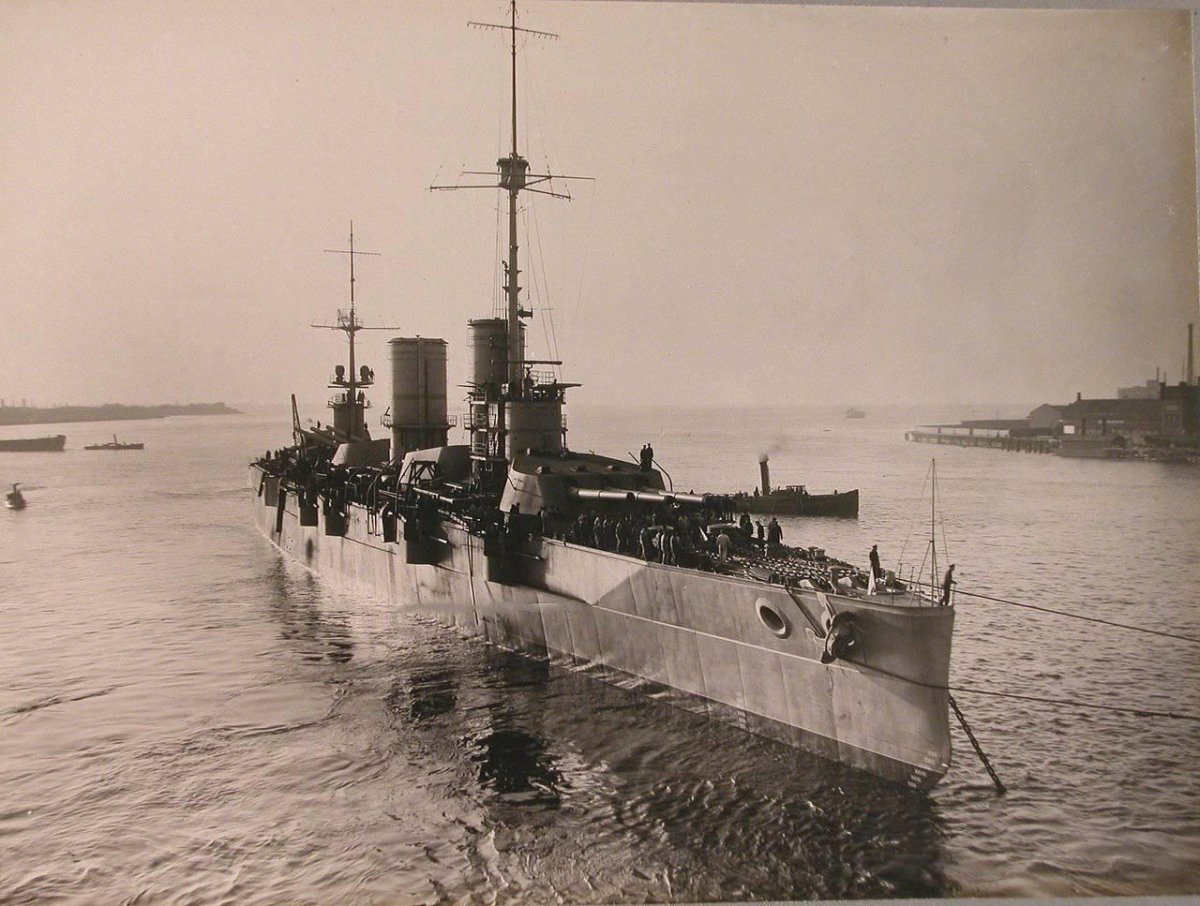 Линейный корабль Полтава 1914