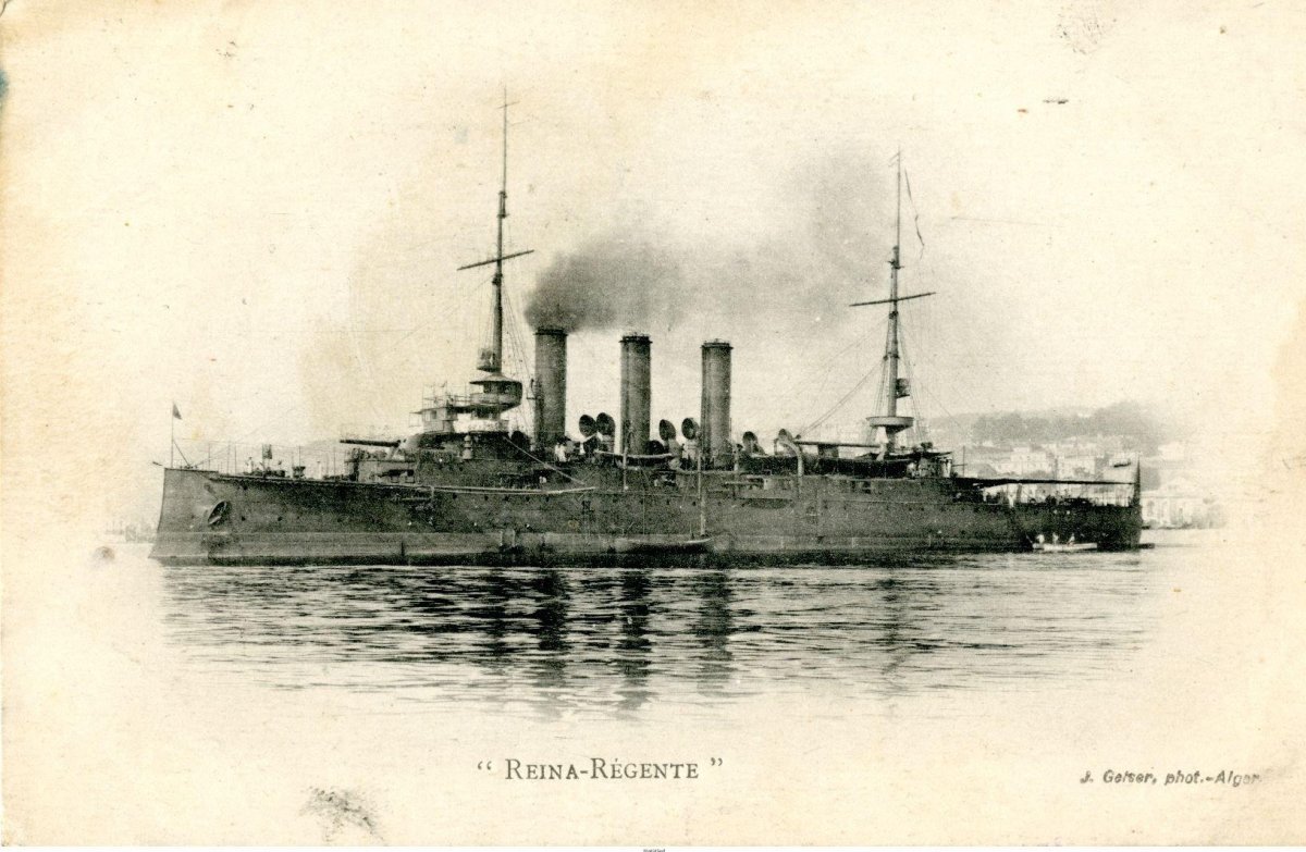 Бронепалубный крейсер Reina Regente
