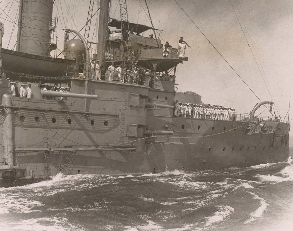 Идзумо крейсер 1904г