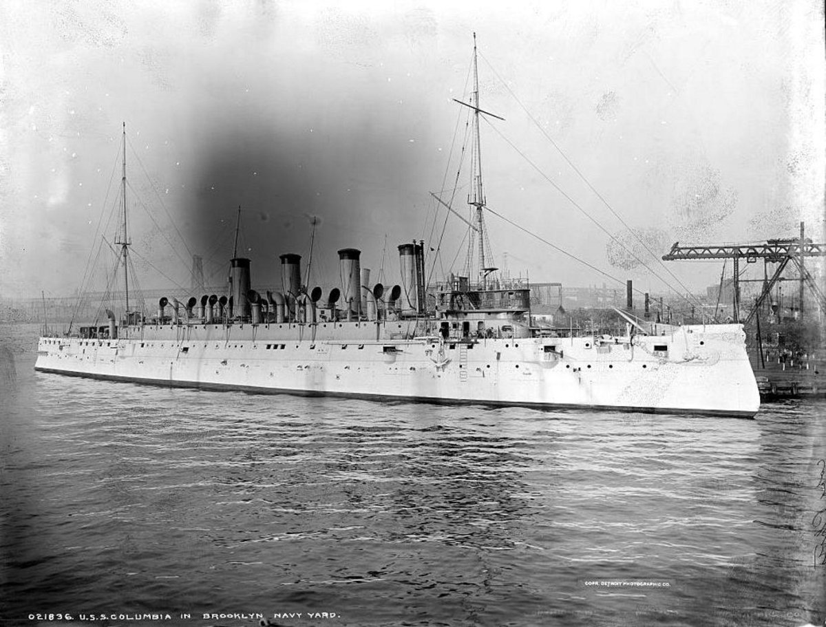 Бронепалубный крейсер Колумбия
