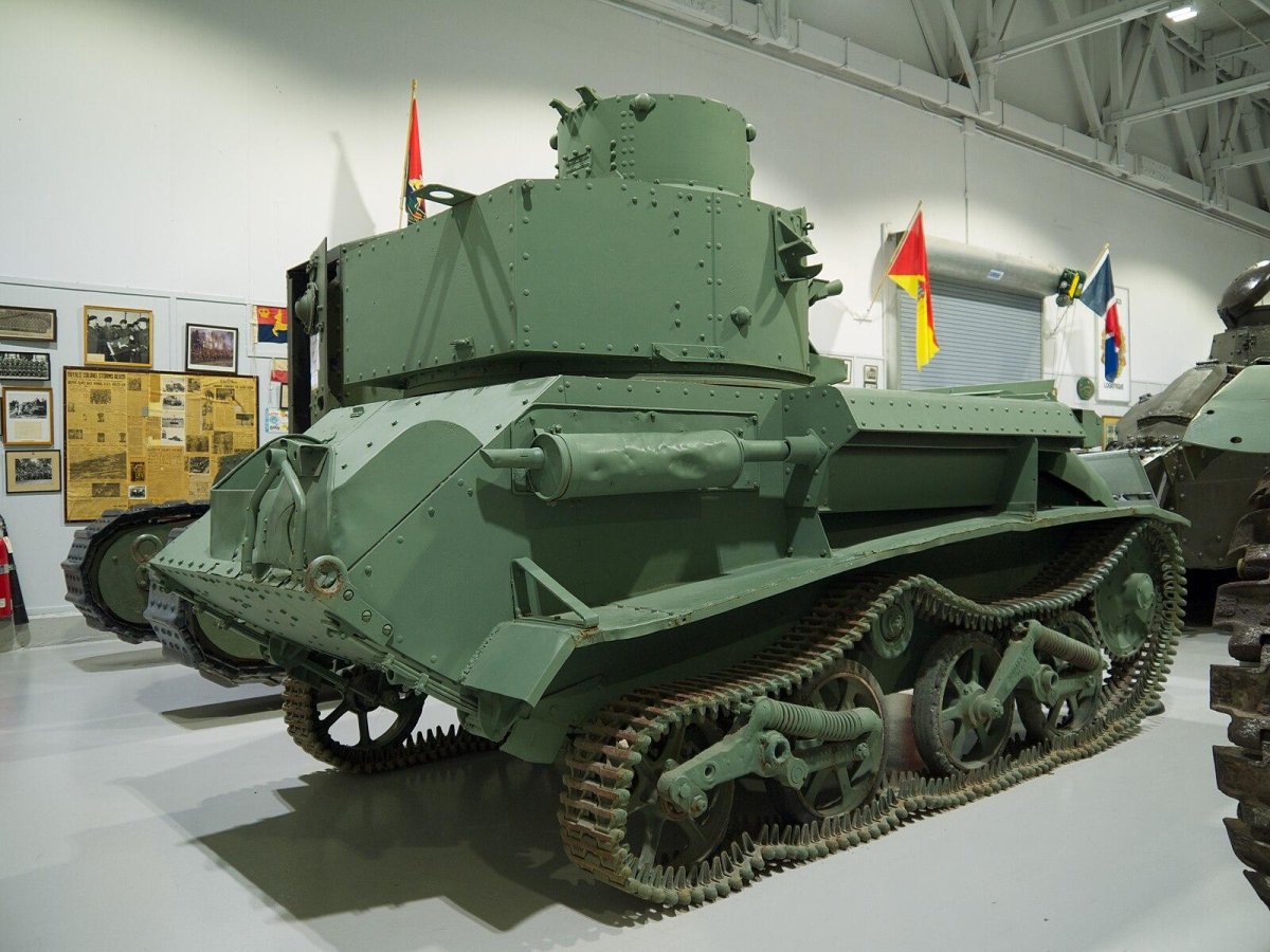 Английский танквиккерсмарк3модель