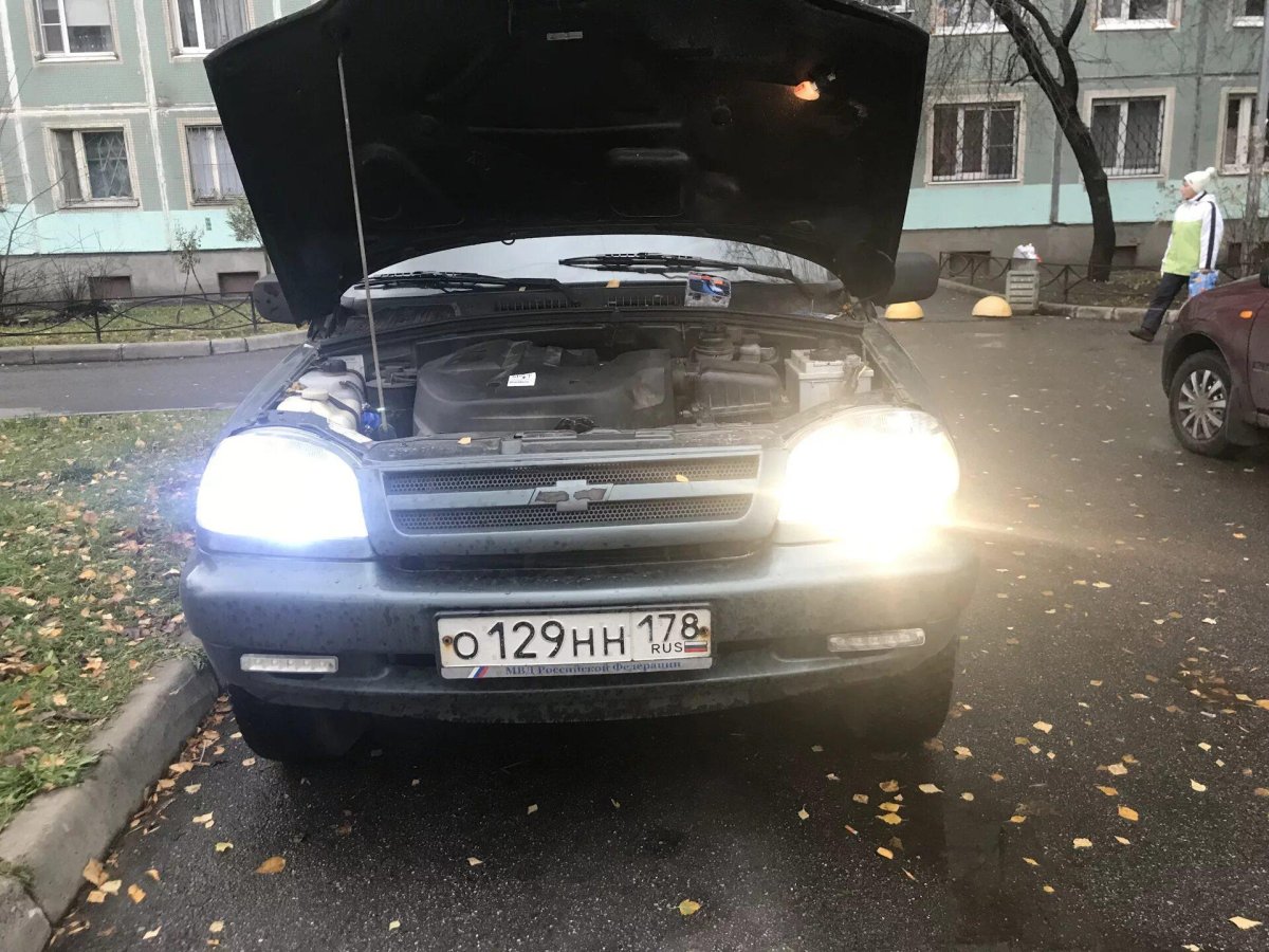 Шевроле Нива галоген