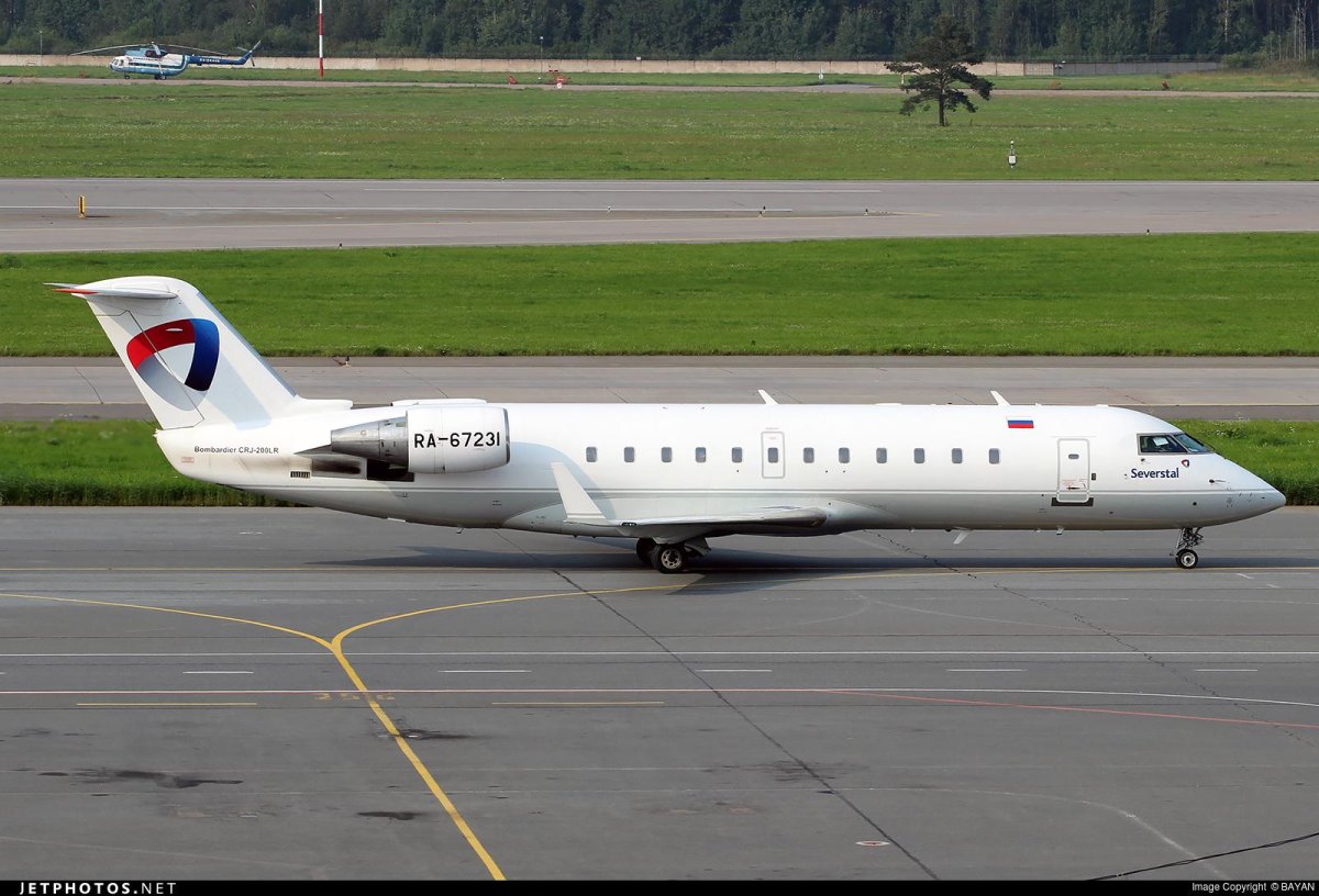 Canadair Regional Jet 200 Северсталь