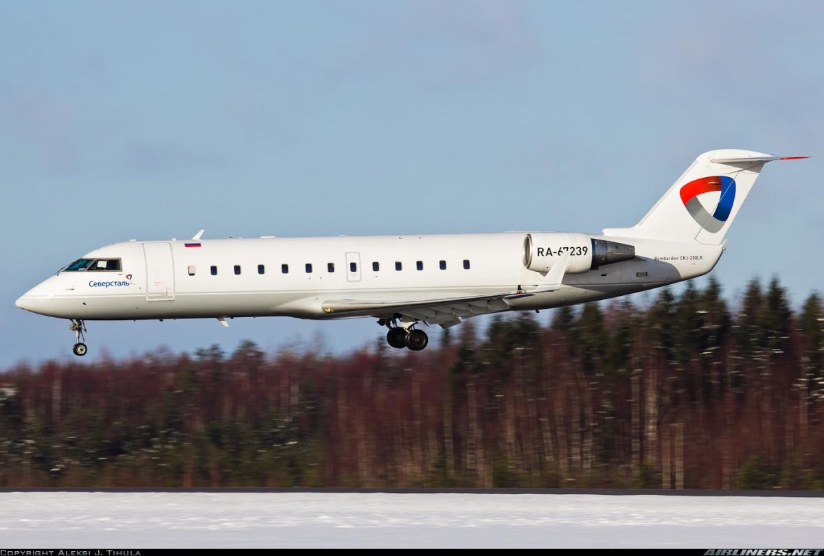 Canadair Regional Jet 200 Северсталь