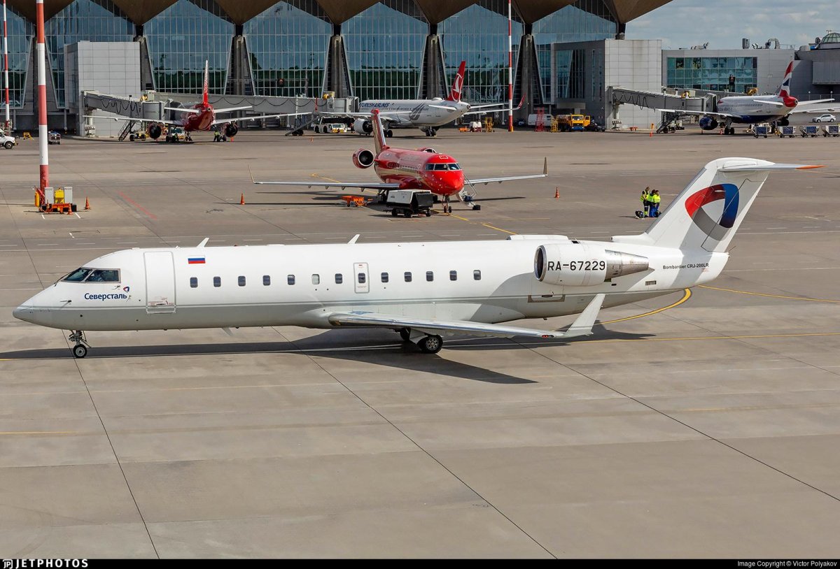 Бомбардье crj200 Северсталь