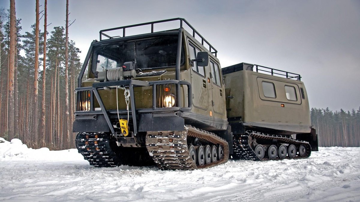 Болотоход BV-206 Лось