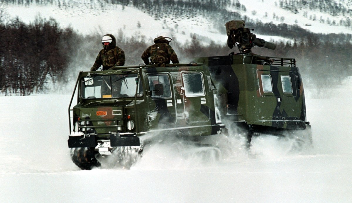 Вездеход Hagglunds BV 206