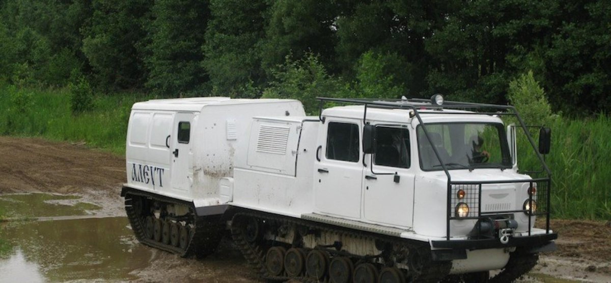 ГАЗ-3344-20 двухзвенный снегоболотоход