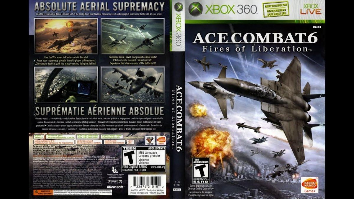 Ace Combat Xbox 360