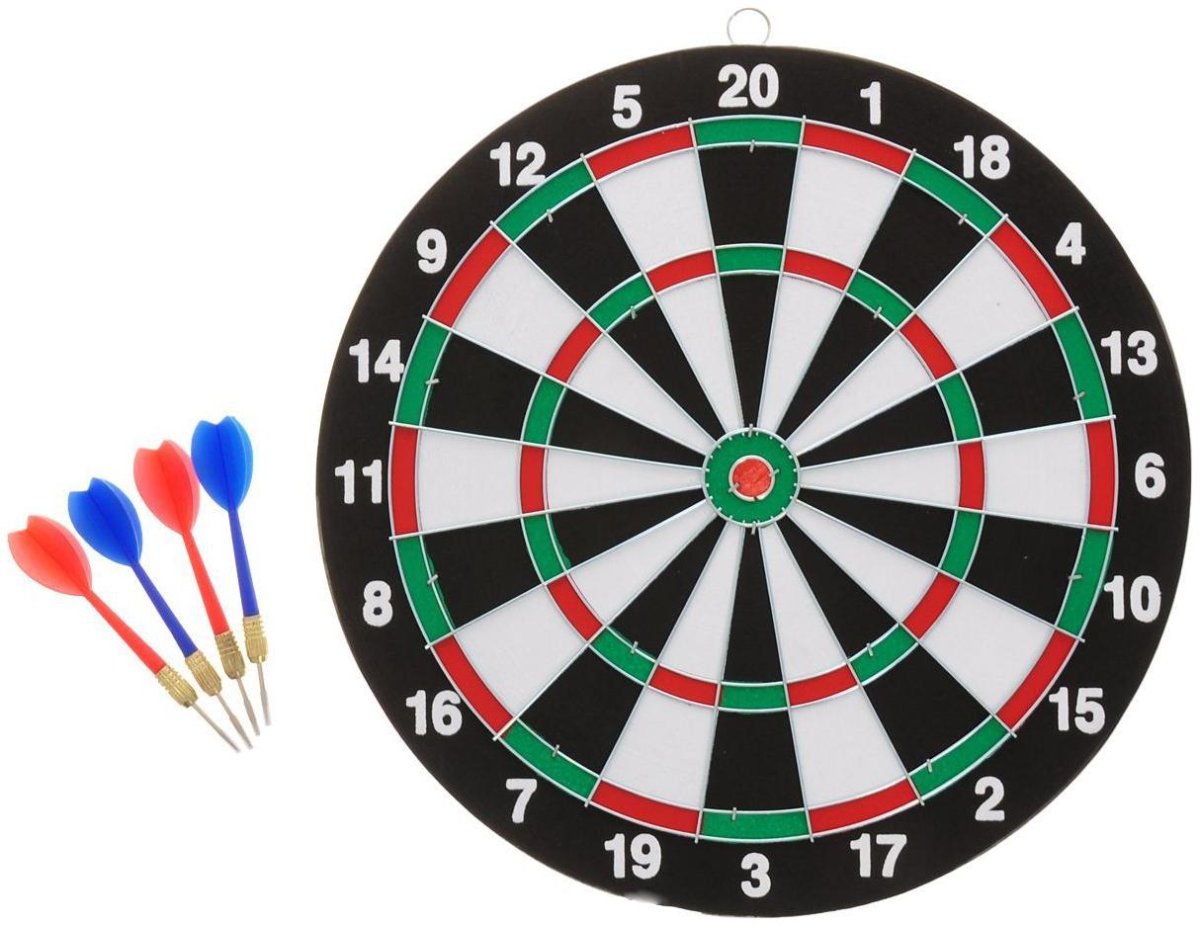 Дартс двухсторонний 17" Dart Sport + 6 дротиков