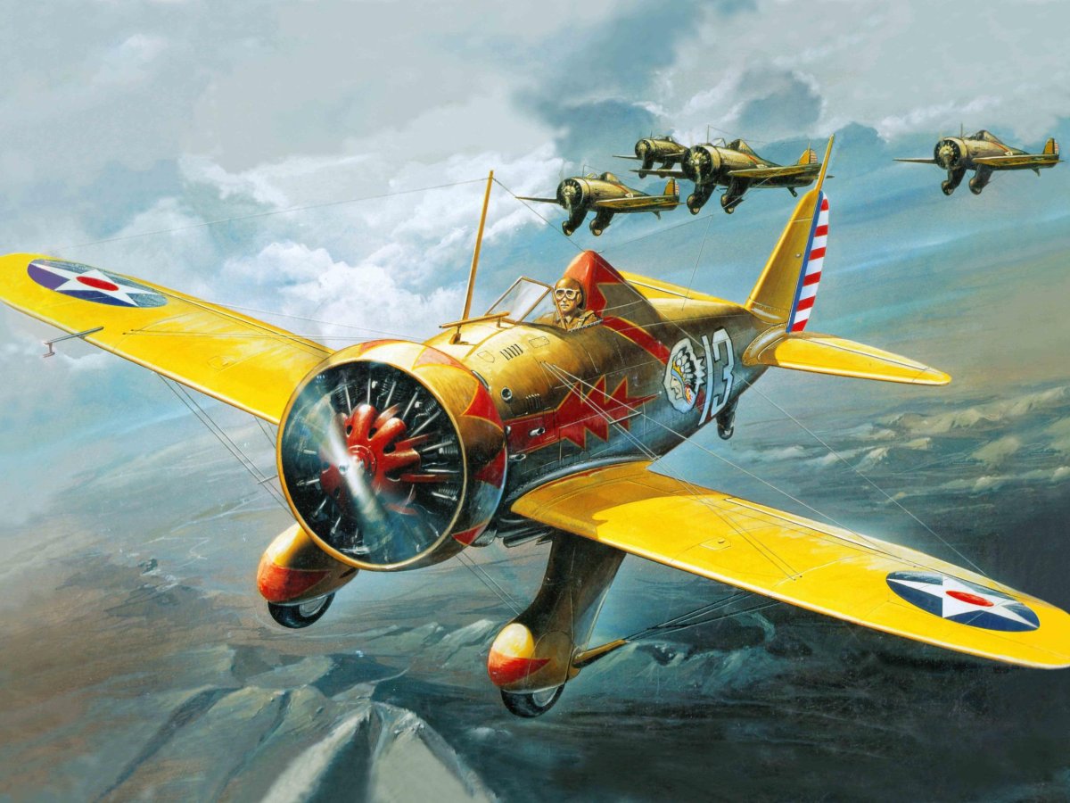 Boeing p-26 Peashooter