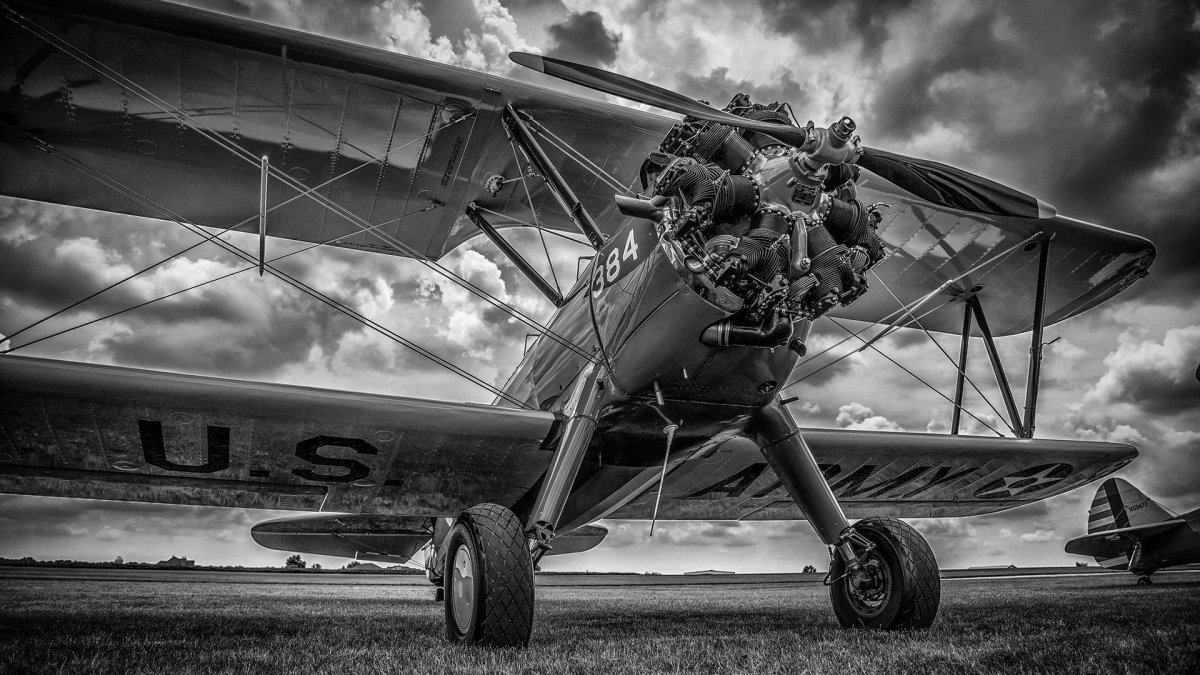 Винтажный самолет