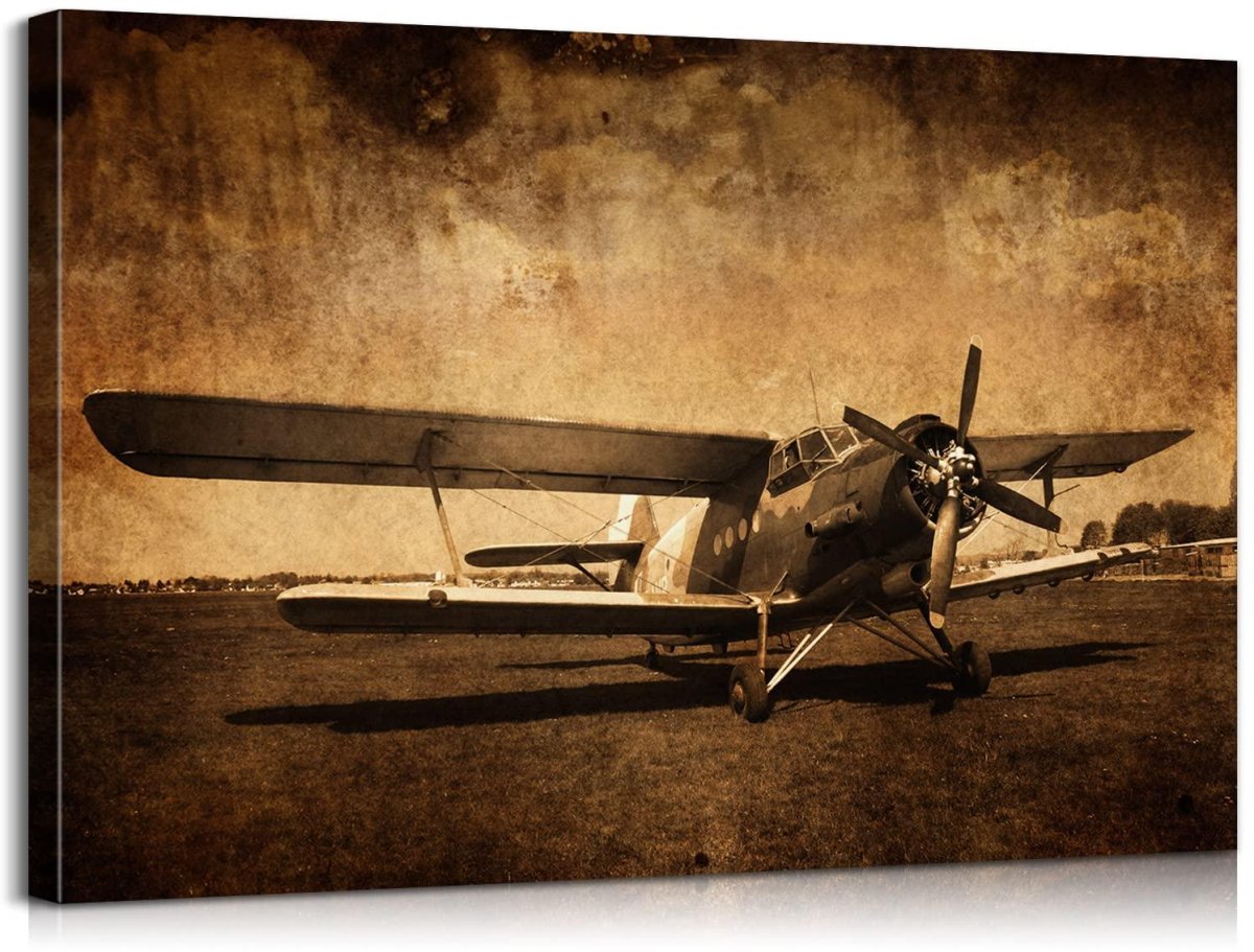 Ретро самолет