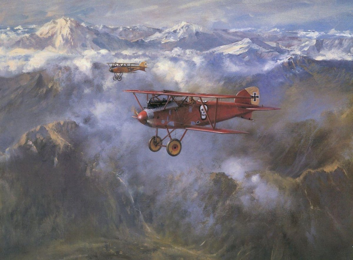 Рой Гринвилл художник Авиация