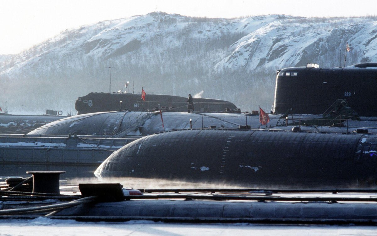 Советская гавань база подводных лодок атомных