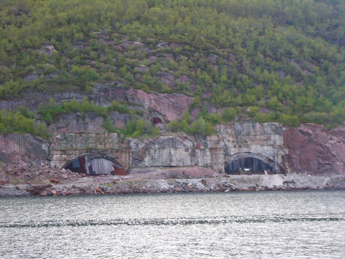 Видяево база подводных лодок