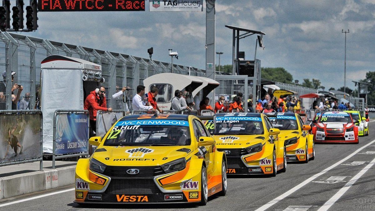 Гоночная Лада Веста