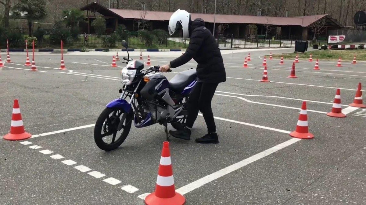 Экзамен ГАИ мотоцикл