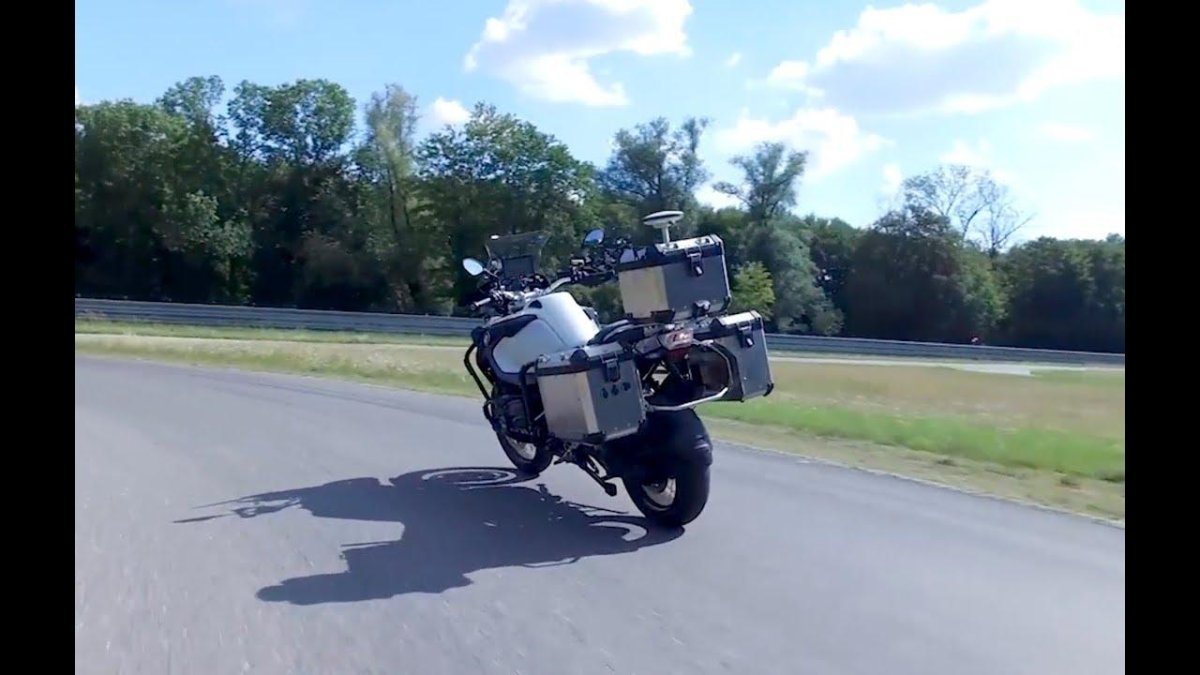 Беспилотный мотоцикл