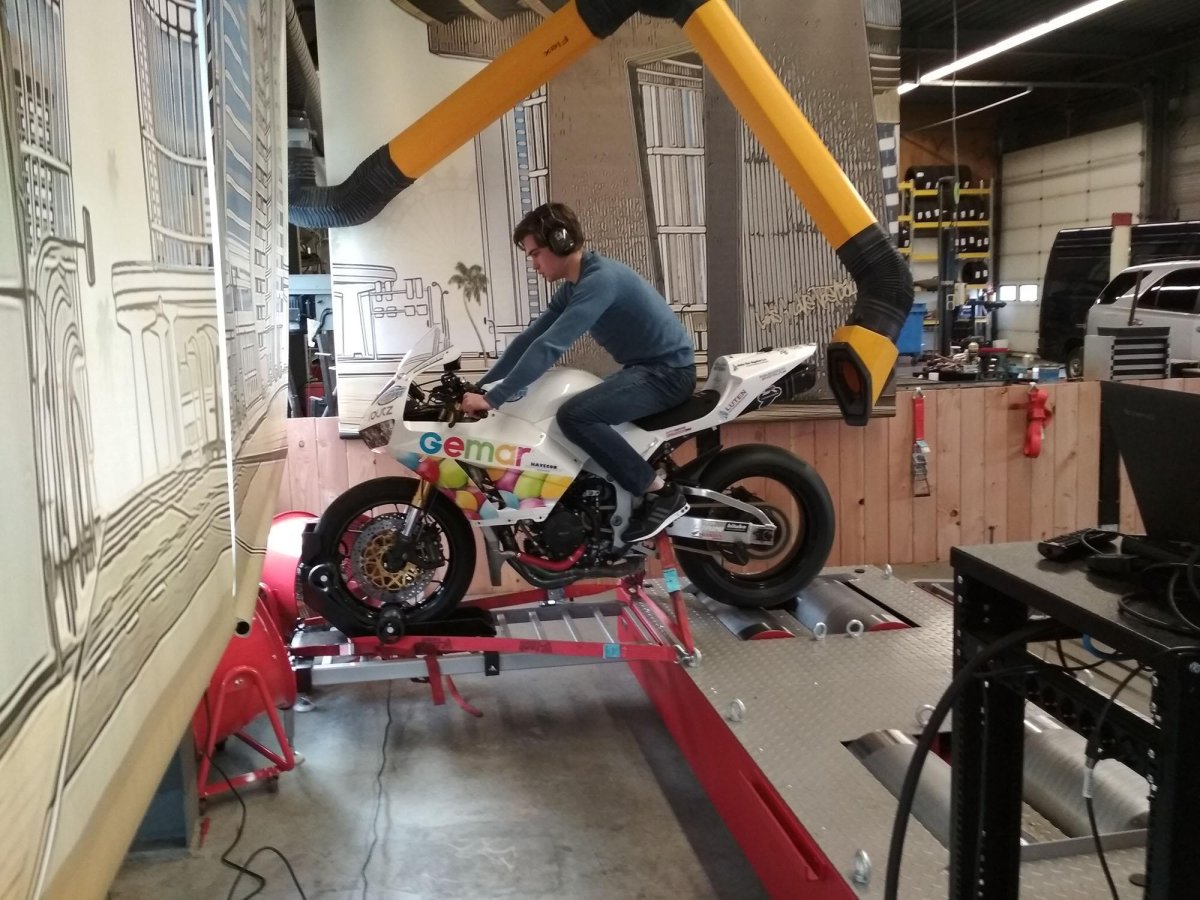 Мото диностенд