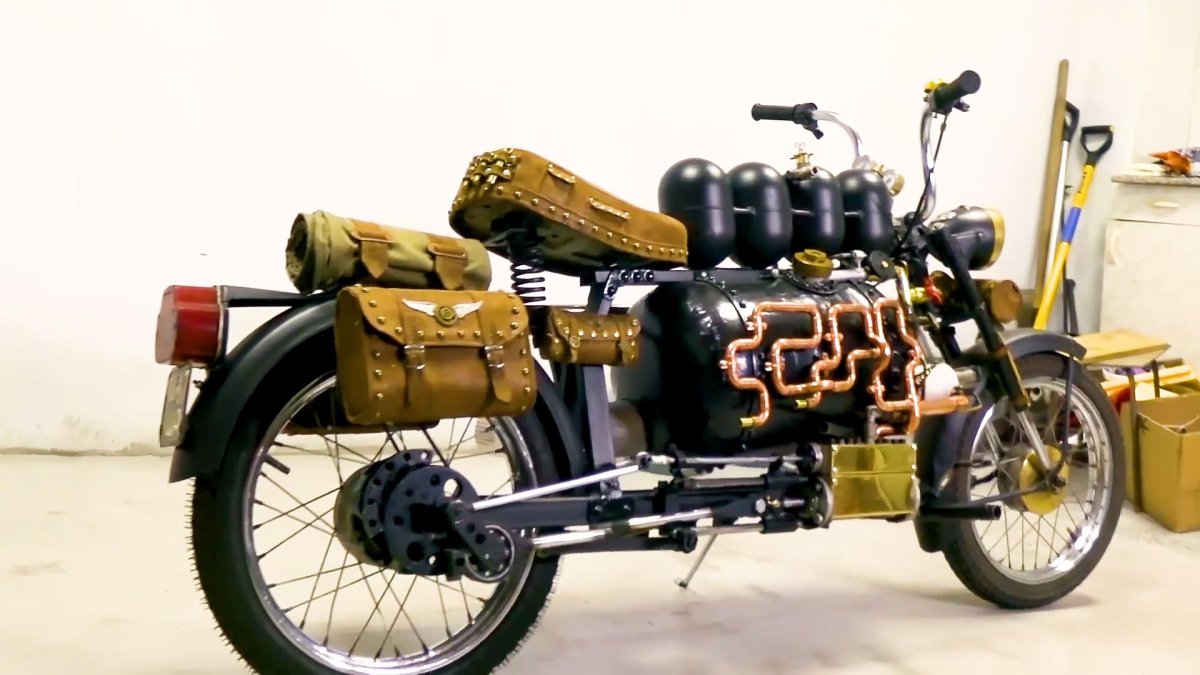 Паровой мотоцикл