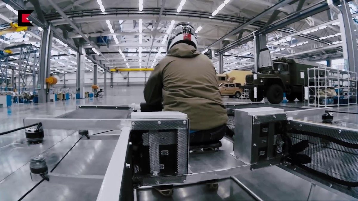 Воздушный мотоцикл Калашникова