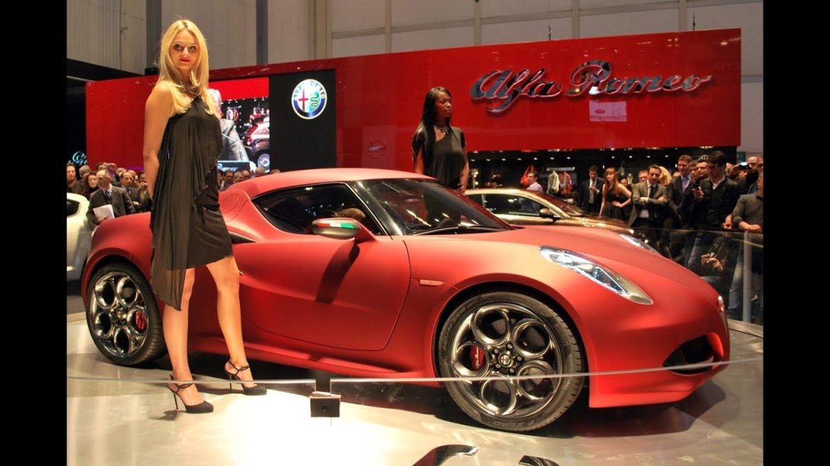 Alfa Romeo 4c черный
