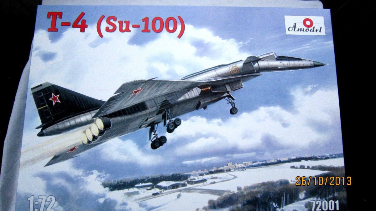 Т-4 сотка 1/72 Amodel