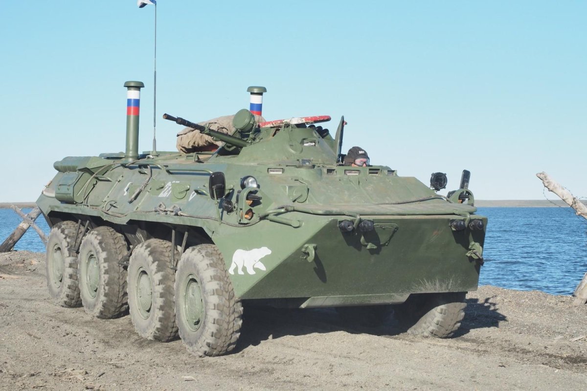 БТР 82 А морской пехоты