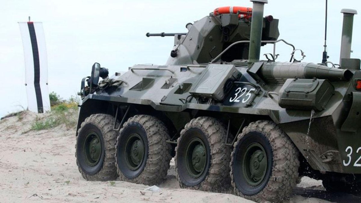 БТР-82а в Сирии