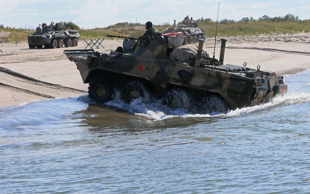 БТР 82а высадка десанта