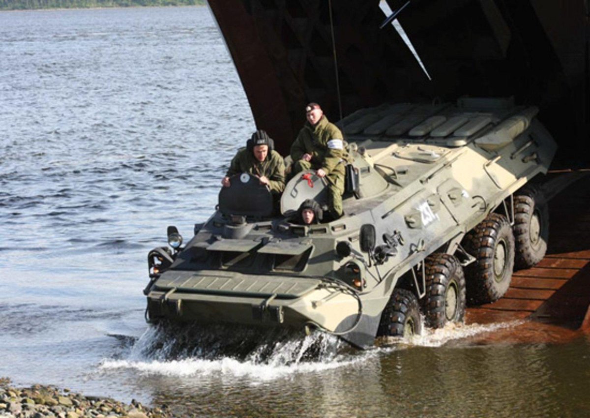 БТРЫ морской пехоты РФ