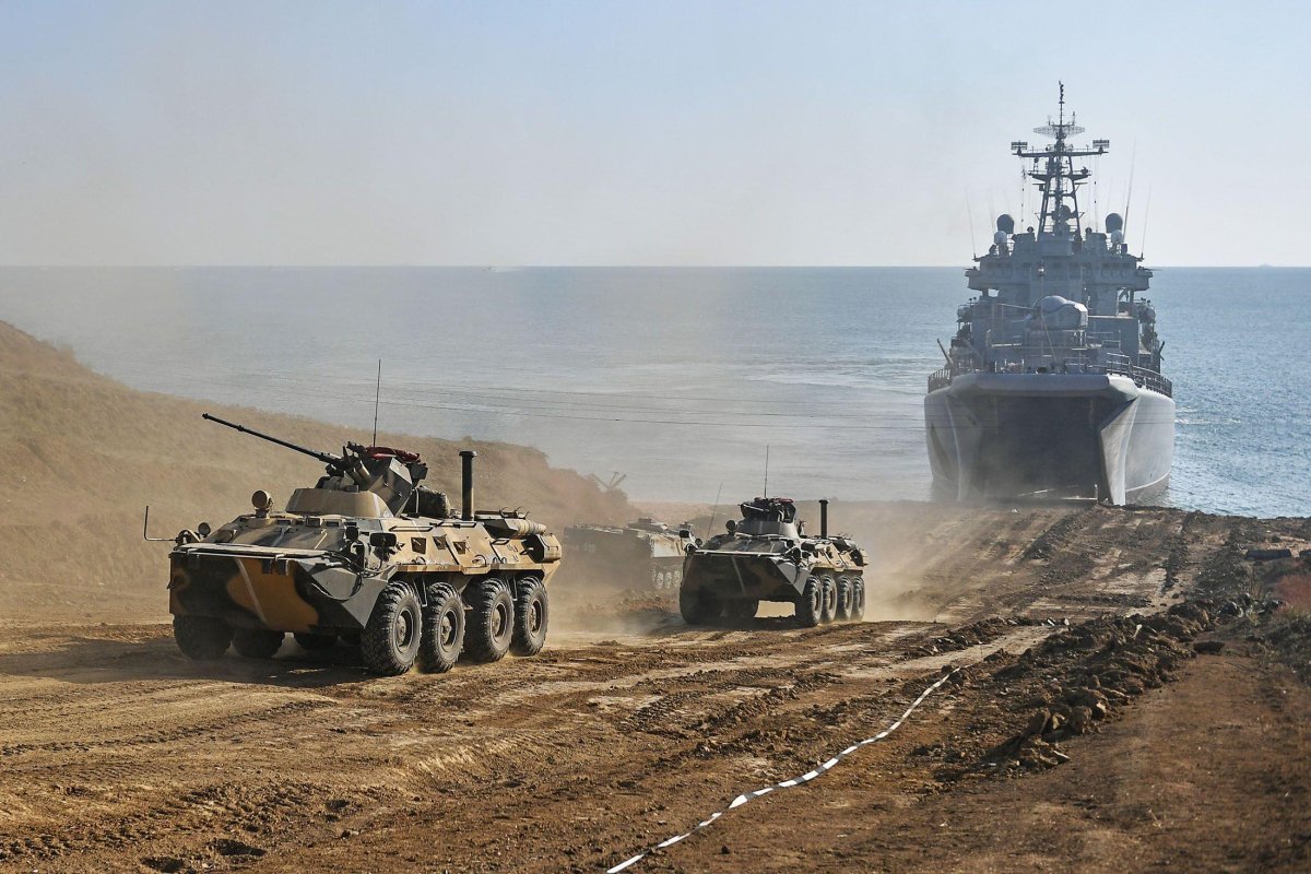 БТР 82а высадка десанта