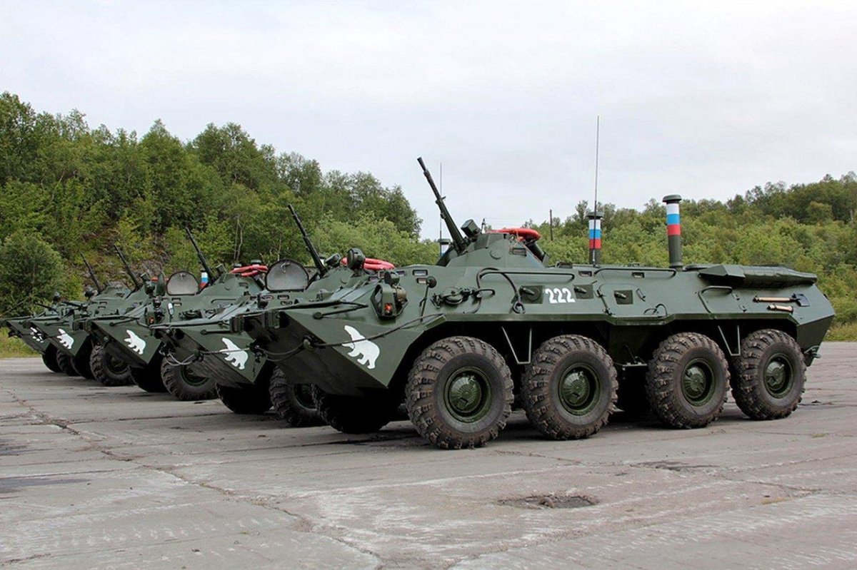 БТР-80 бронетранспортёр