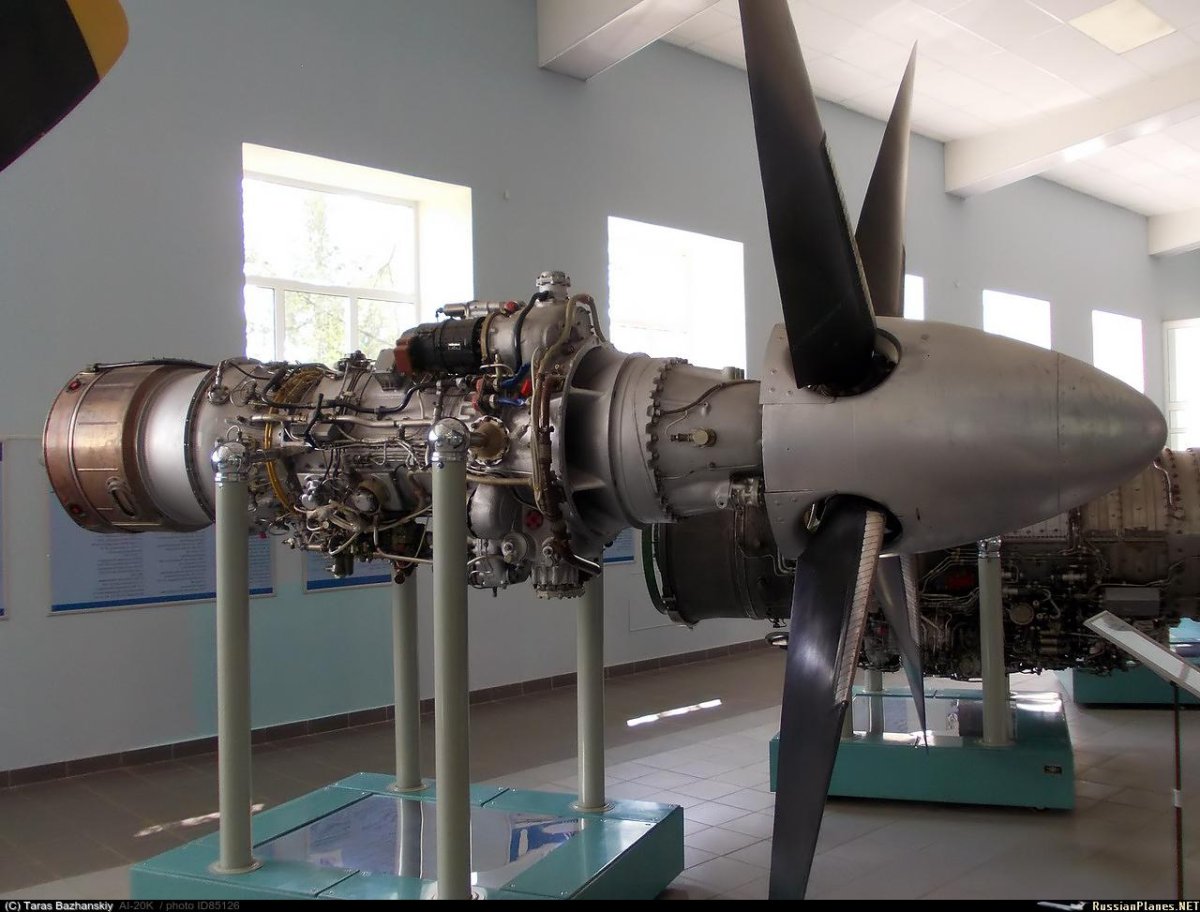 Турбовинтовые двигатели АИ-20