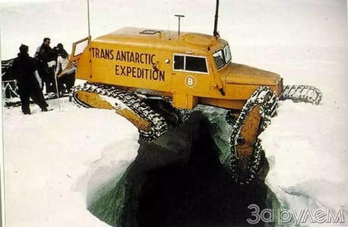 Trans Antarctic Expedition 1957 вездеход