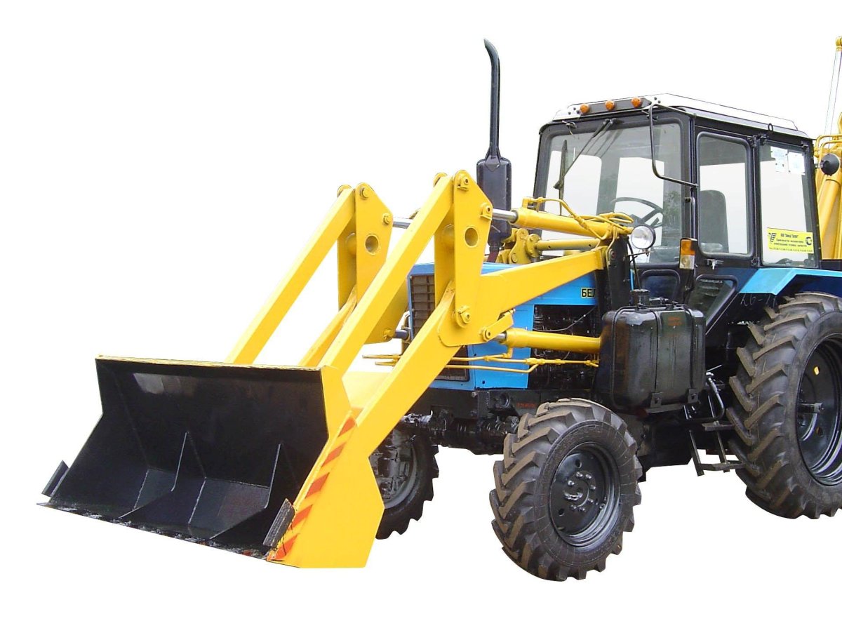 Трактор МТЗ 82 экскаватор