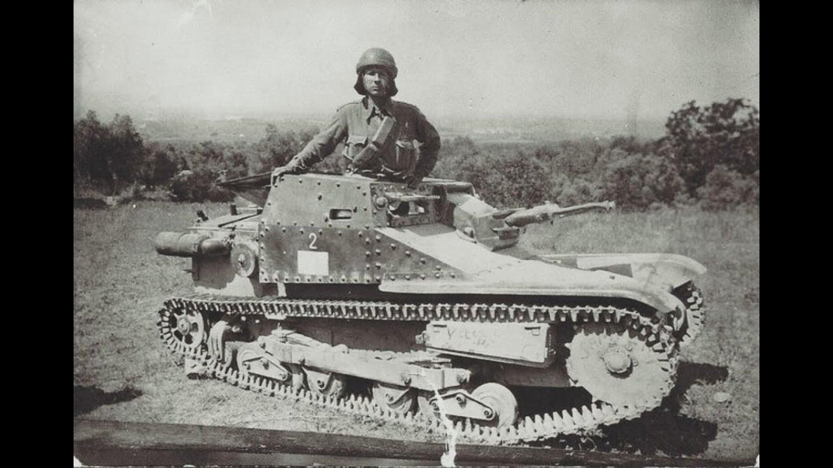 Итальянские танкетки carro cv3/33