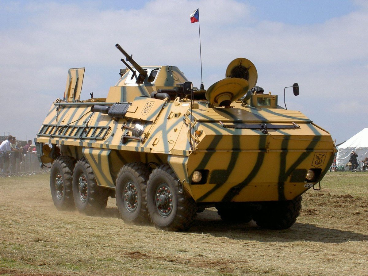 Польский БТР ot-64 Skot