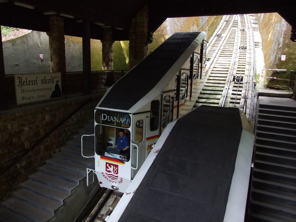 Фуникулер Карловы вары