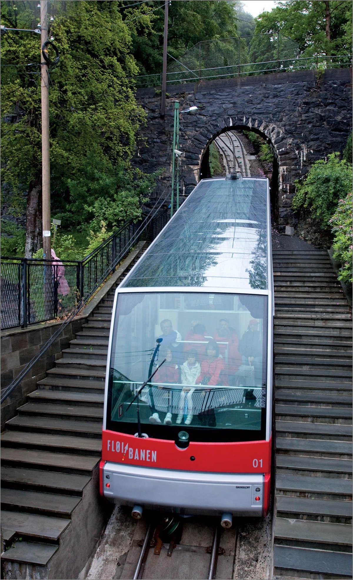 Берген фуникулер флёйбанен