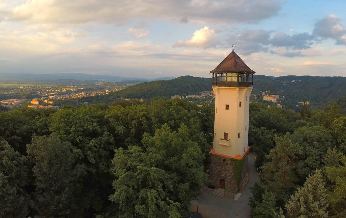 Смотровая башня Диана Карловы вары