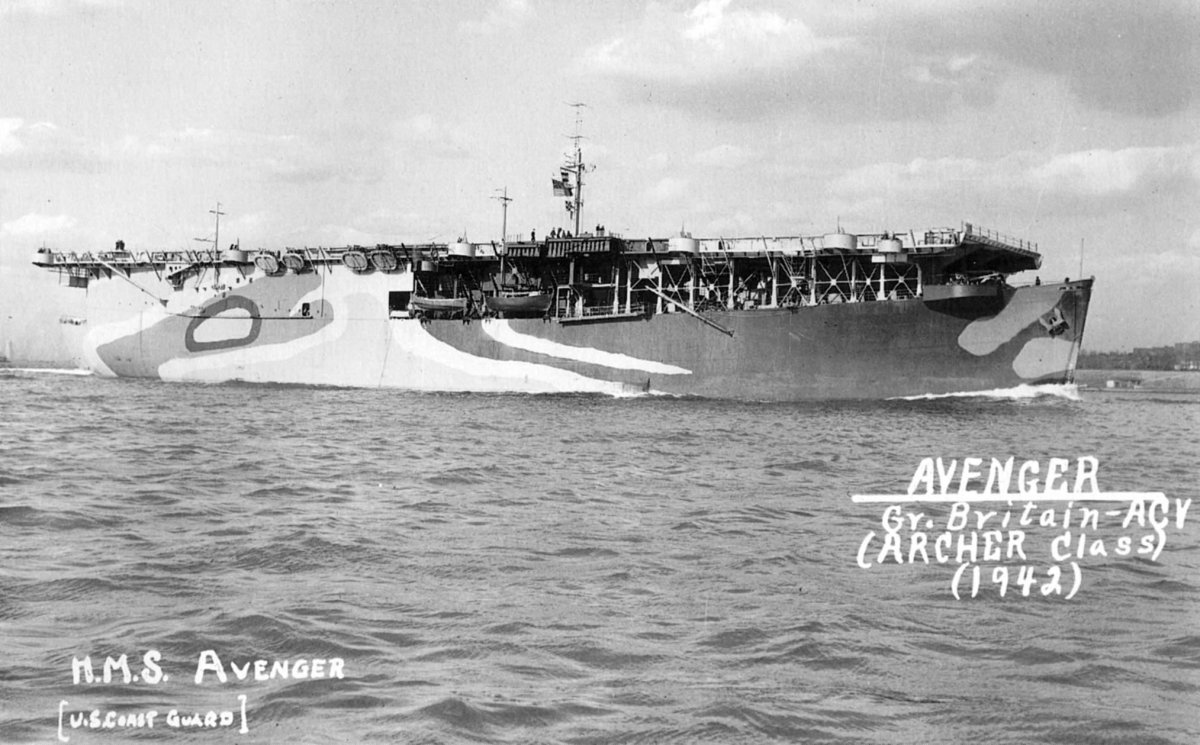 Эскортный авианосец Эвенджер