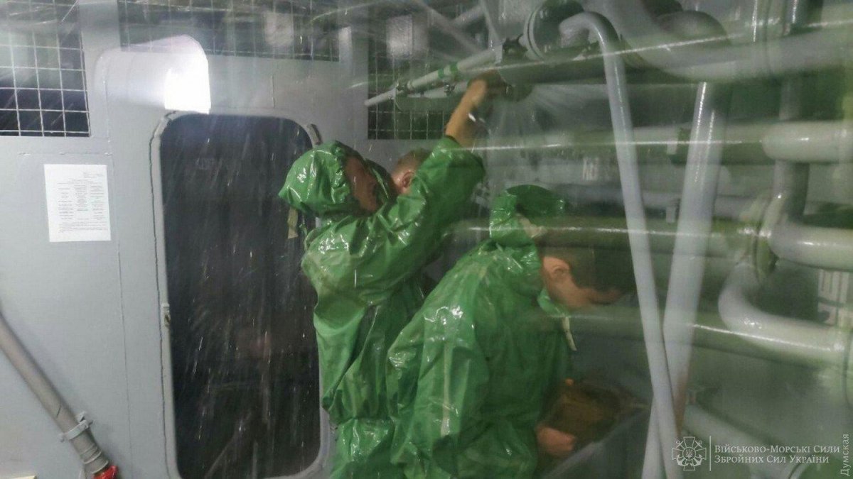 Борьба за живучесть на подводной лодке