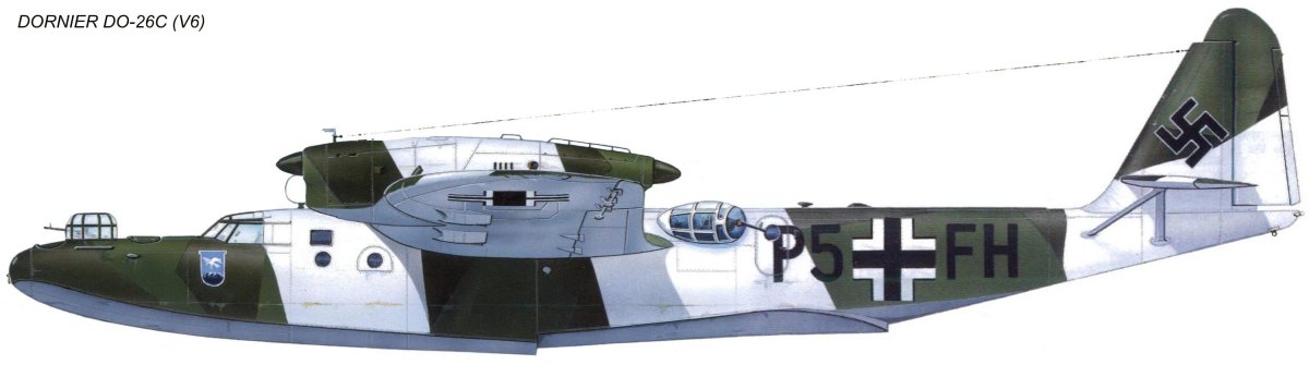 Летающая лодка Dornier do-26