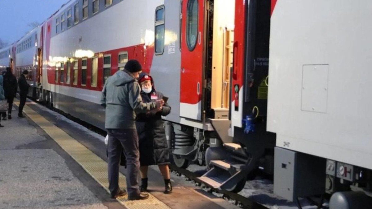 Двухэтажный поезд Йошкар-Ола Москва